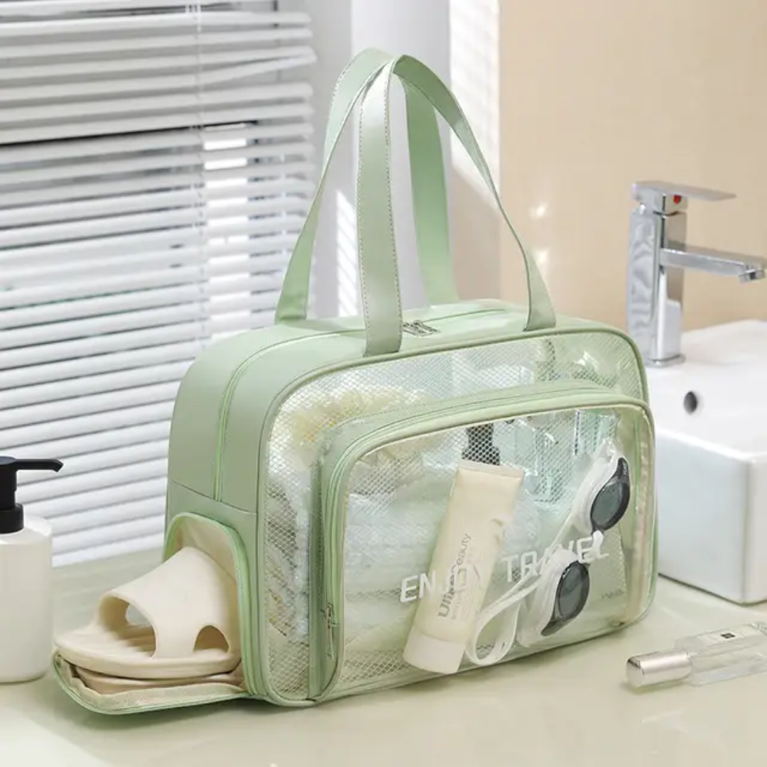 Fashionable Transparent Makeup Organizer.