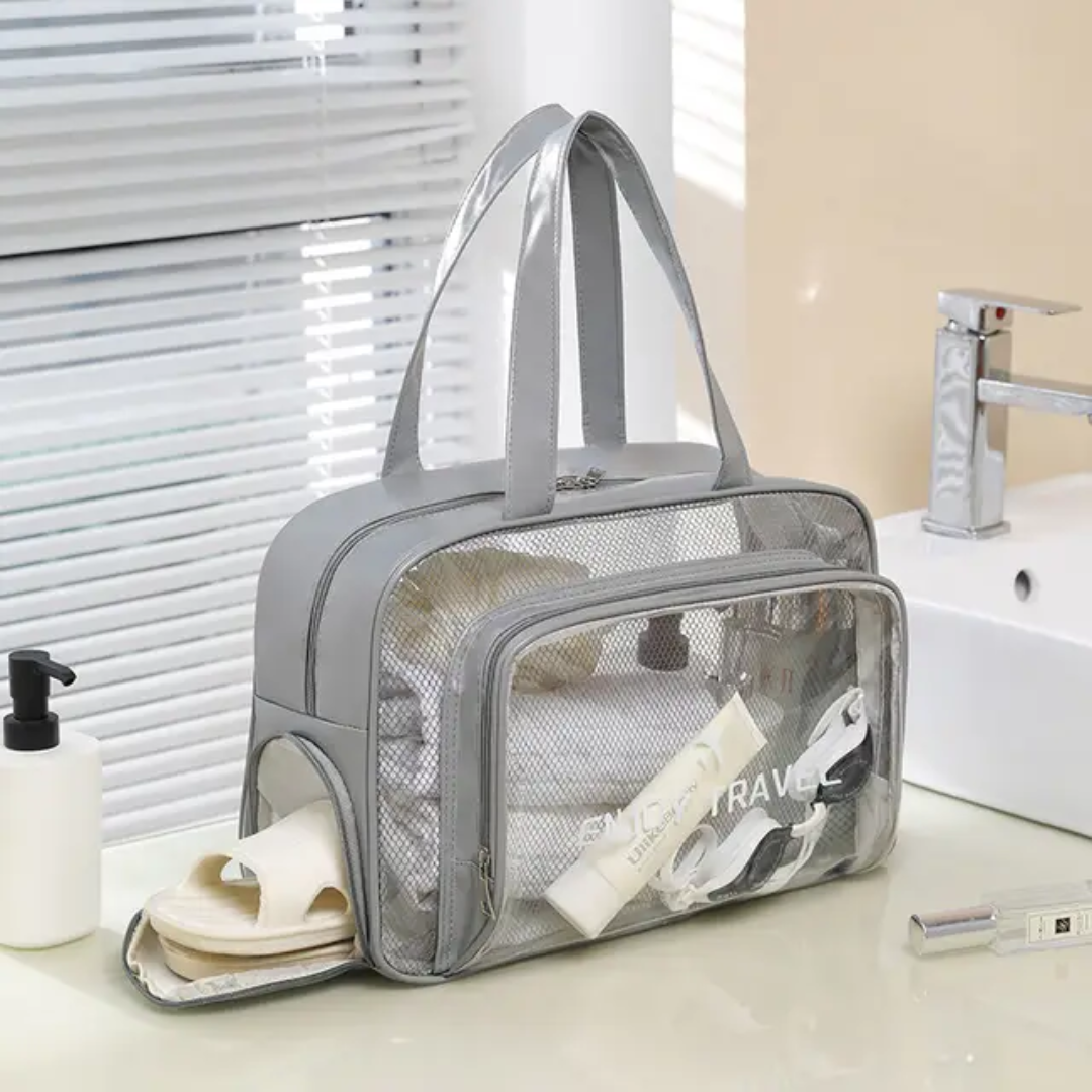 Fashionable Transparent Makeup Organizer.