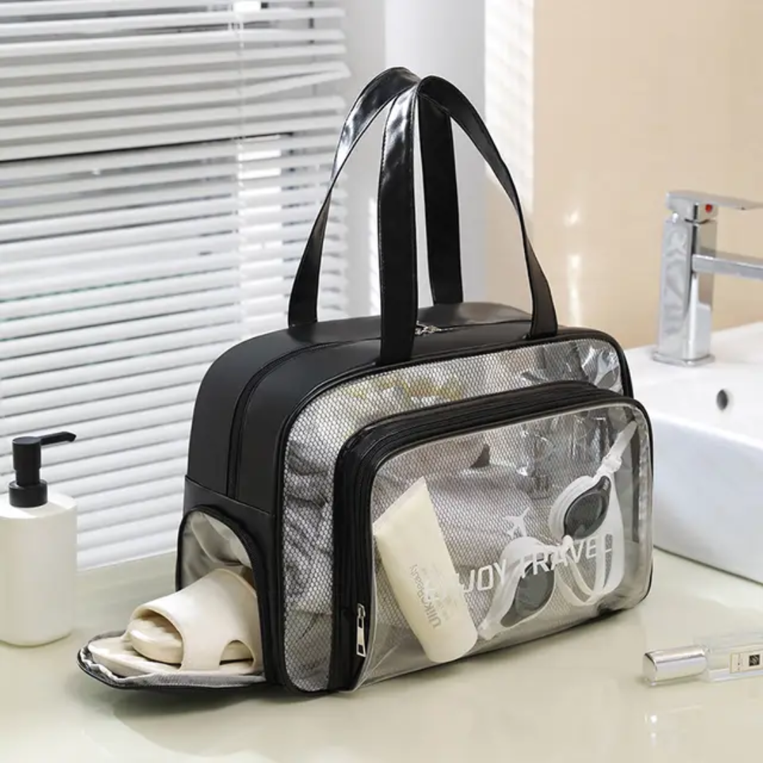 Fashionable Transparent Makeup Organizer.