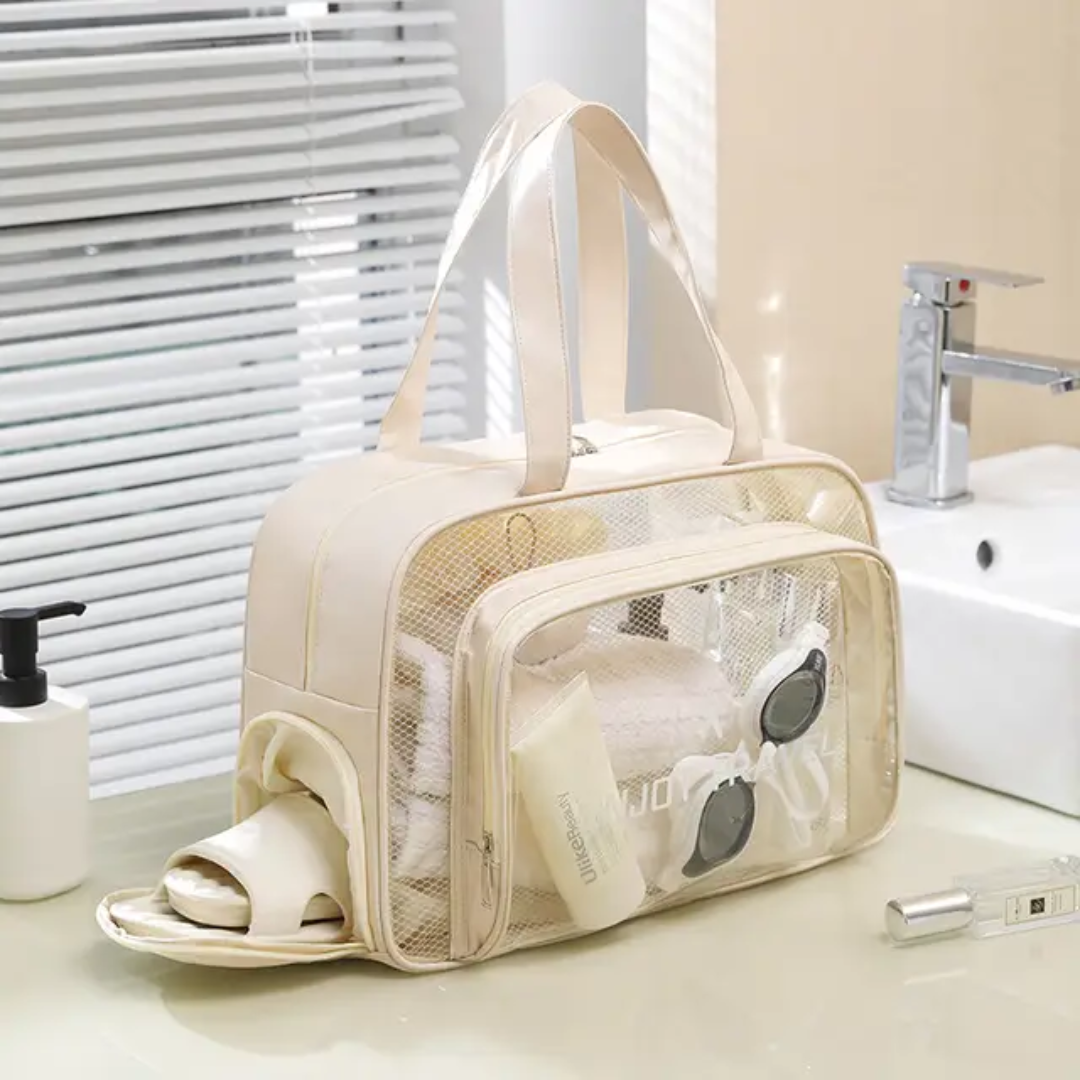 Fashionable Transparent Makeup Organizer.