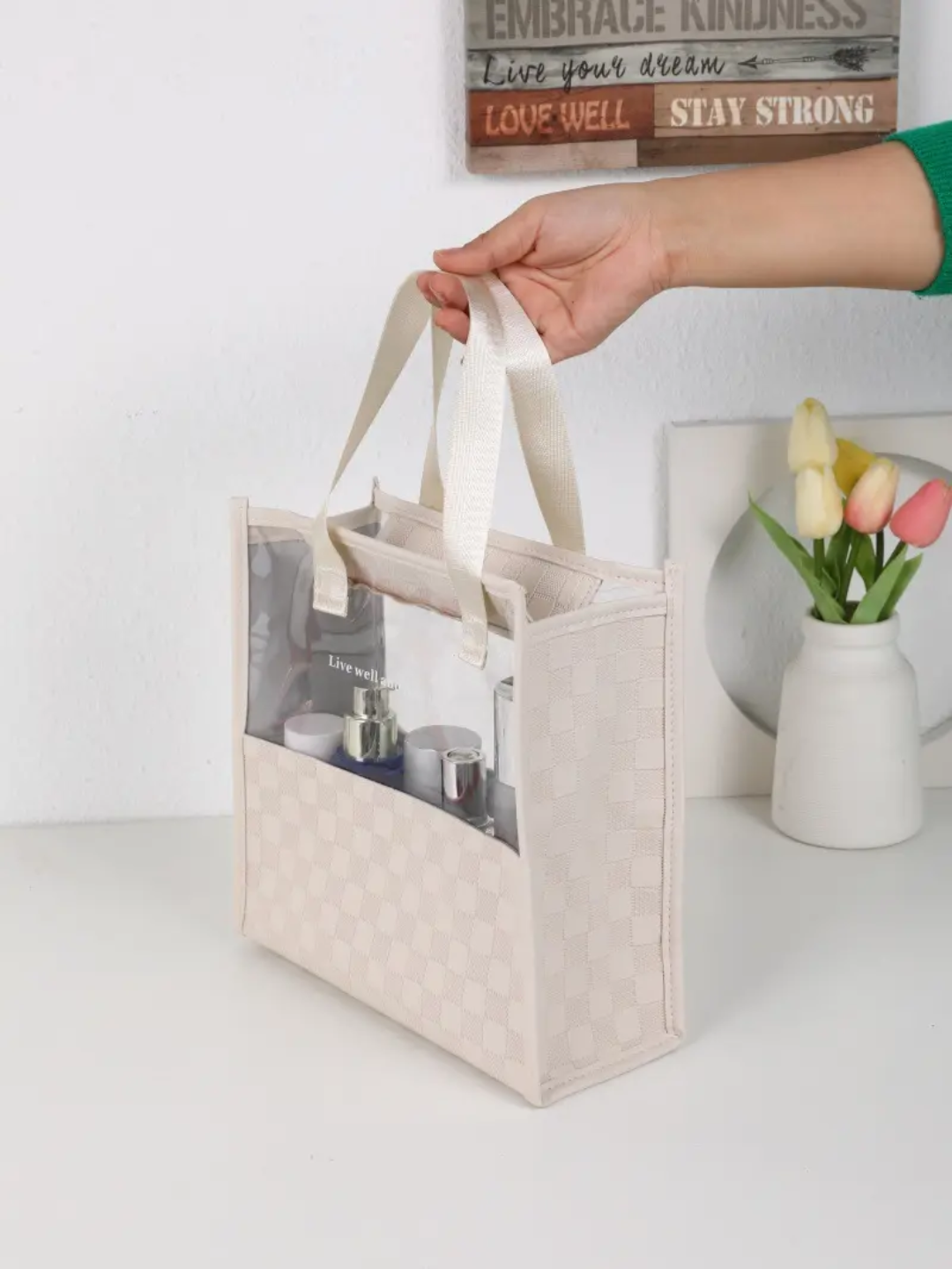 Stylish Transparent Handbag