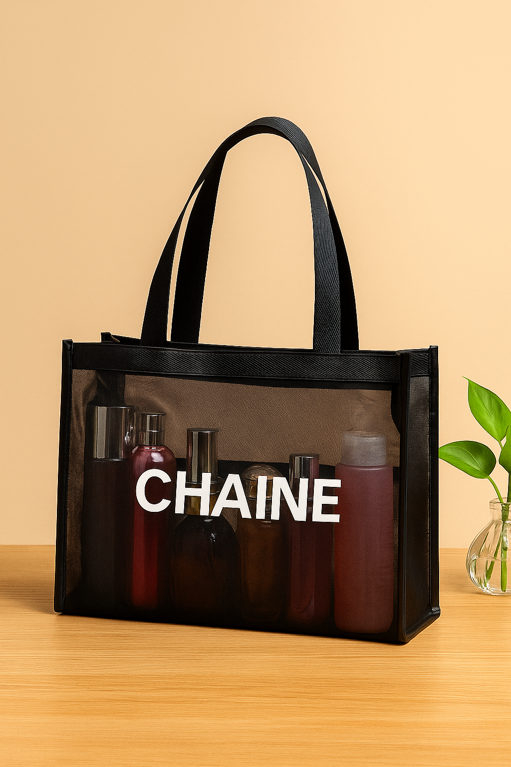 Little Black Carry Hand Bag
